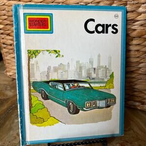 Cars Wonder Starts 1983 Child Book